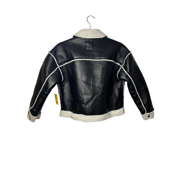 KIDS SHERPA AND FAUX LEATHER RSQ - Picture 2 of 4